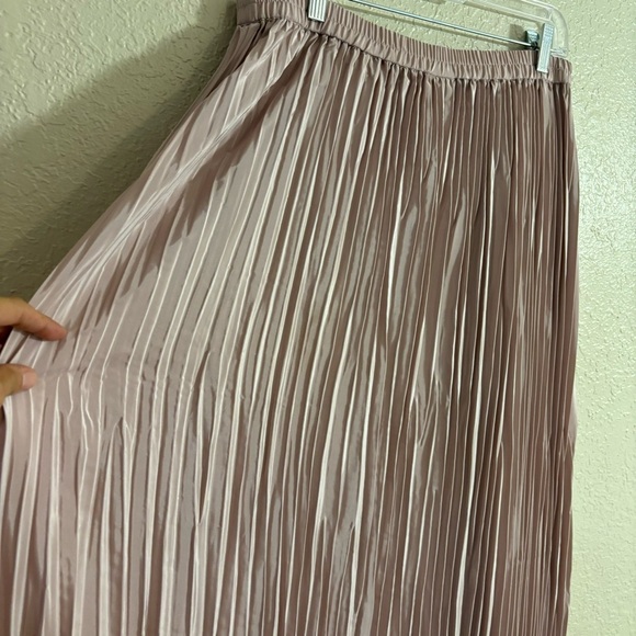 Madeline Powder Rose Pink Maxi Pleated Women’s Skirt Sz 14 (EU 18) Victorian - Picture 7 of 11